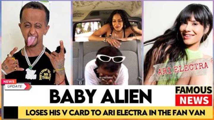 Aria Electra Video Baby Alien Fan Bus Leaked The Fanvan On Twitter The Talks Today ·